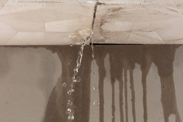Professional Sewage Cleanup technician working in Goodland, IN
